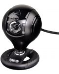 Уеб камера Hama - Spy Protect, 720p, черна - 1t