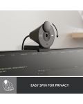 Уеб камера Logitech - Brio 300 Full HD, 1080p, USB, Graphite - 8t