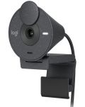 Уеб камера Logitech - Brio 300 Full HD, 1080p, USB, Graphite - 1t