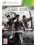 Ultimate Action Pack - Just Cause 2, Sleeping Dogs, Tomb Raider (Xbox 360) - 1t