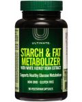 Ultimate Starch & Fat Metabolizer, 90 капсули, Natural Factors - 1t