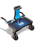 Универсална степенка със седалка за количка Lascal, за второ дете  - Maxi, Синя - 1t
