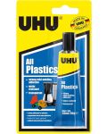 Лепило за пластмаса UHU - 30 ml, прозрачно - 1t