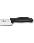 Универсален кухненски нож Victorinox - Swiss Classic, 19 cm, черен - 2t