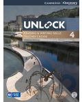 Unlock Level 4 Reading and Writing Skills Teacher's Book with DVD - 1t