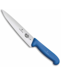 Универсален кухненски нож Victorinox - Fibrox, 19 cm, син - 2t