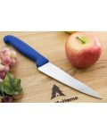 Универсален кухненски нож Victorinox - Fibrox, 19 cm, син - 3t