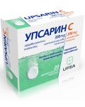Упсарин C, 20 ефервесцентни таблетки, UPSA - 1t