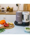 Уред за готвене Beaba - Babycook Smart, Dove Grey - 7t