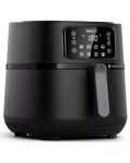 Уред за здравословно готвене Philips - Airfryer XXL Connected HD9285/96, черен - 1t