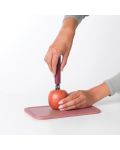 Уред за почистване на ябълки Brabantia - Tasty+, Aubergine Red - 5t