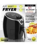 Уред за здравословно готвене Elekom - 20135, Air Fryer, 1400W, 3.5 l, черен - 3t
