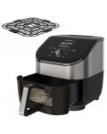 Уред за здравословно готвене Instant - Vortex Plus ClearCook & OdourErase, 1700W, 5.7 l, черен - 2t