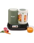 Уред за готвене Beaba - Babycook Smart, Grey Green - 4t