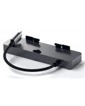 USB хъб Satechi - Aluminum Clamp Pro, 6 порта, USB-C, сив - 4t