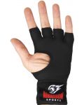 Вътрешни ръкавици за бокс Armageddon Sports - Basic, размер L/XL, черни - 2t