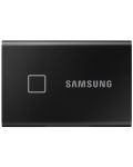 Външна SSD памет Samsung - T7 Touch, 1TB, USB 3.2, черна - 1t