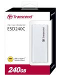Външна SSD памет Transcend - ESD240C, 240GB, USB 3.1 - 3t
