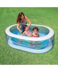 Детски надуваем овален басейн Intex - Кит - 3t