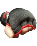 Вътрешни ръкавици за бокс Armageddon Sports - Easy Wrap,  черни/червени - 2t