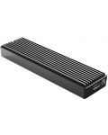 Външна кутия за SSD Orico - M2PV-C3, M.2 NVMe M-key, 10 Gbps, черна - 5t