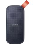 Външна SSD памет SanDisk - Portable, 1TB, 800MB/s, USB 3.2 - 1t
