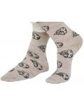 Вълнени чорапи Primo Home - Шарка на овце, бежови - 2t