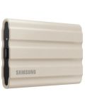 Външна SSD памет Samsung - T7 Shield, 1TB , USB 3.2, бежова - 2t
