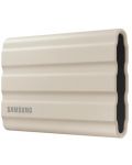 Външна SSD памет Samsung - T7 Shield, 1TB , USB 3.2, бежова - 3t