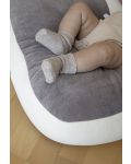 Възглавница за сън BabyJem - Бяло-сива - 5t