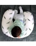 Възглавница за кърмене и поддържане BabyJem - Botanic leaves  - 4t