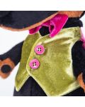 Плюшена играчка Budi Basa - Кученце Ваксон, с жилетка, 29 cm - 3t