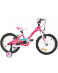 Детски велосипед SPRINT - Alice, 18", 210 mm, розов - 1t