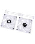 Вентилатори Thermaltake - CT120 ARGB, 120 mm, 2 броя, бели - 3t