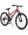 Велосипед Byox - Zante, 24, червен - 1t