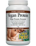 Vegan Protein, шоколад, 1 kg, Natural Factors - 1t