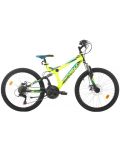 Детски велосипед със скорости SPRINT - Element DB 24", 390 mm, жълт - 1t