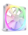 Вентилатор NZXT - F140 RGB White, 140 mm, RGB - 2t
