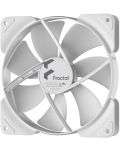 Вентилатор Fractal Design - Aspect 14 RGB, 1700rpm, 140 mm, бял - 4t