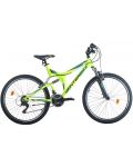 Велосипед със скорости Interbike - Parallax, 26'', зелен - 1t