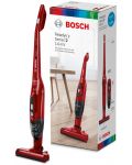 Вертикална прахосмукачка Bosch - BBHF214R, червена - 3t