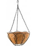 Висяща кашпа Palisad - 690028, 30 cm, с кокосова кошница - 1t