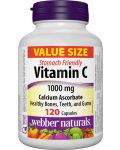 Vitamin C Calcium Ascorbate, 1000 mg, 120 капсули, Webber Naturals - 1t