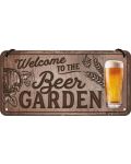 Висяща табелка Nostalgic Art - Welcome To The Beer Garden - 1t