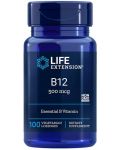Vitamin B12, 500 mcg, 100 веге таблетки за смучене, Life Extension - 1t