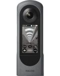 Видеокамера Ricoh - Theta X, 46GB, Metallic Grey - 1t