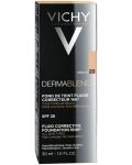 Vichy Dermablend Коригиращ фон дьо тен флуид, №20 Vanilla, SPF35, 30 ml - 2t