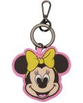 Висулка за раница Loungefly Disney: Minnie Mouse - Head (100th Anniversary) - 1t