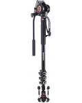 Видео монопод Manfrotto - MVMXPRO500, 78-203cm, черен - 2t