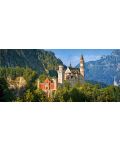 Панорамен пъзел Castorland от 600 части - Гледка към замъка Нойшванщайн, Германия - 2t